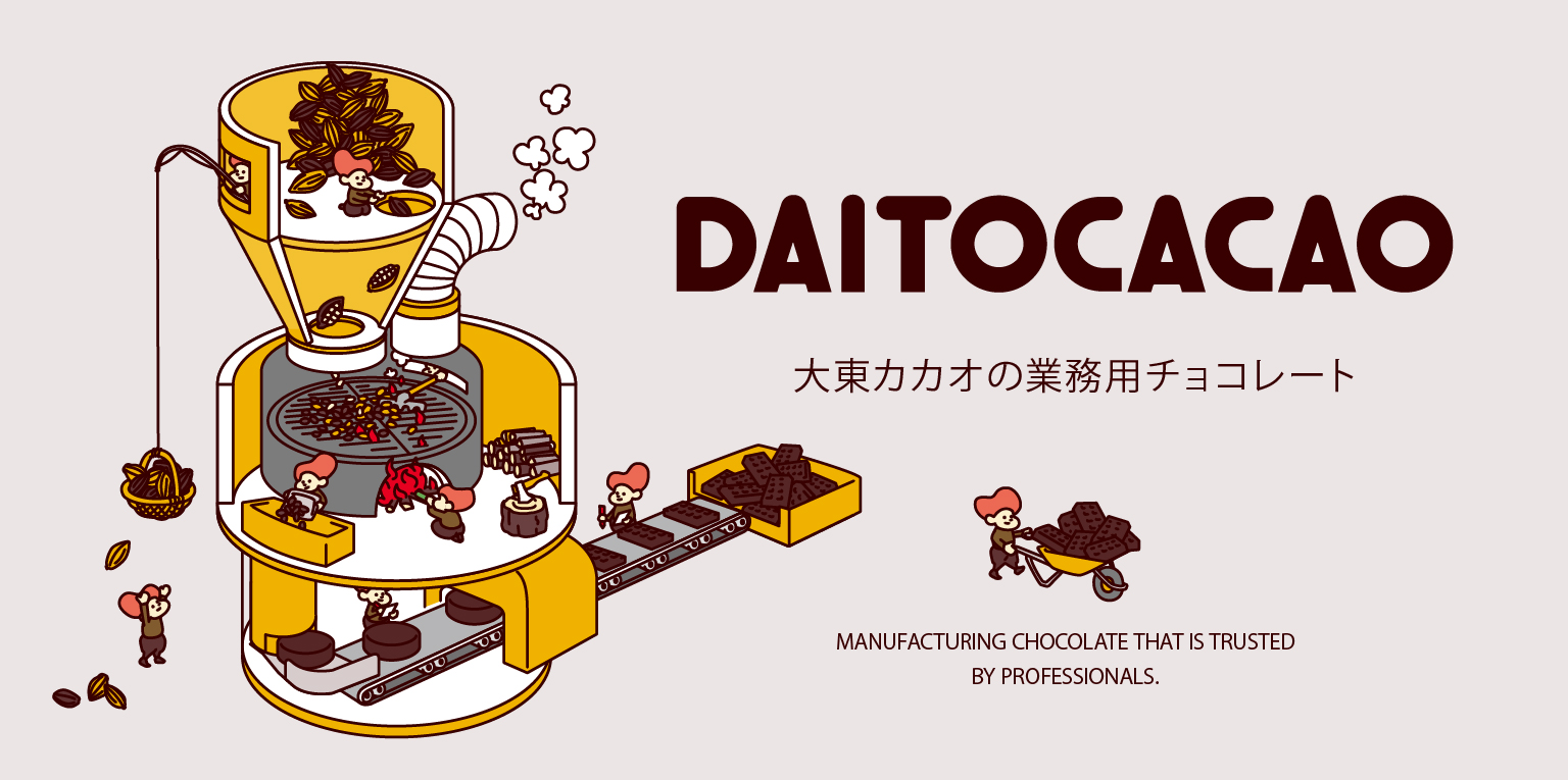 DAITO CACAO 大東カカオの業務用チョコレート