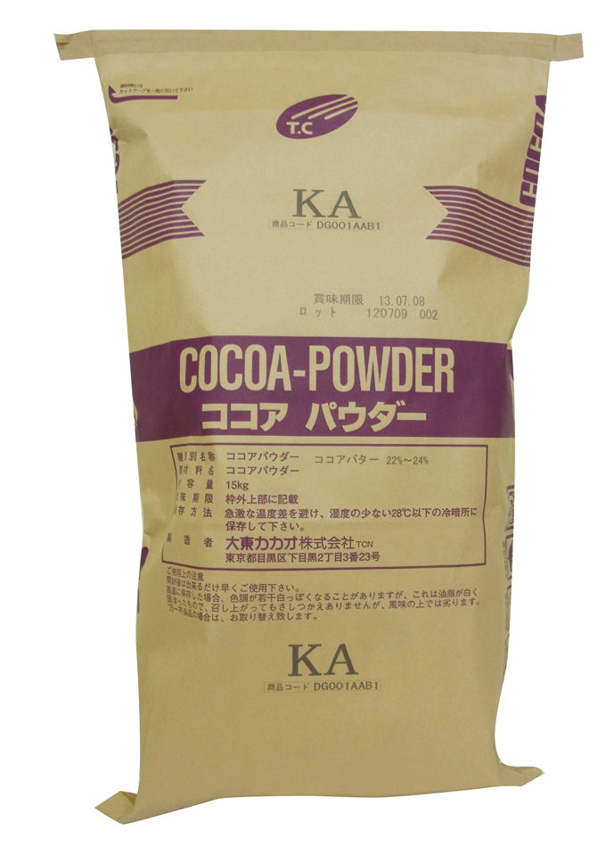 ココアパウダーKA | DAITO CACAO製品サイト